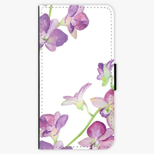 Flipové pouzdro iSaprio - Purple Orchid - Huawei Nova 3i