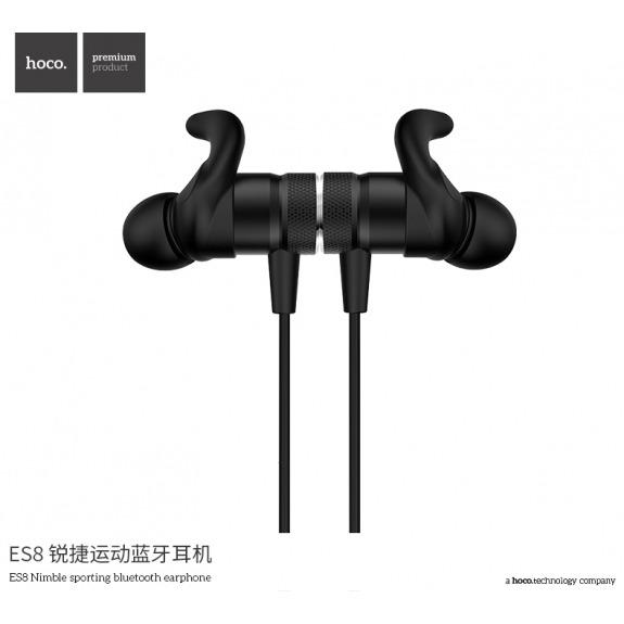 HOCO sportovní bezdrátová Bluetooth sluchátka pro Apple iPhone - černá