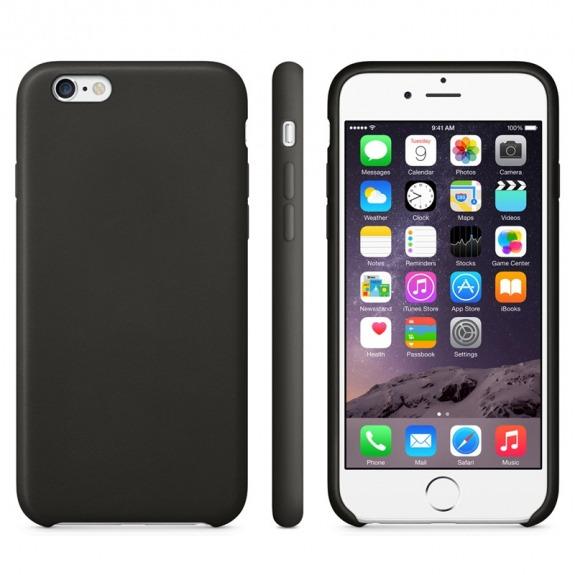 Protiskluzový matný obal pro Apple iPhone 6 / 6S - černý