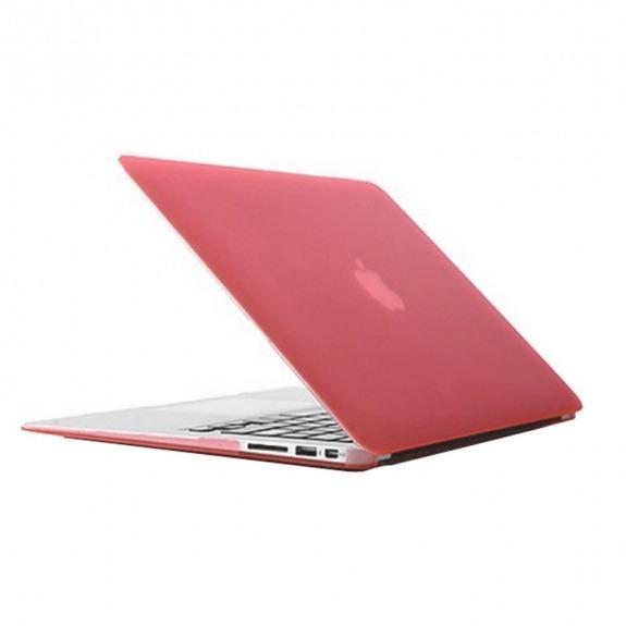 Tvrzený ochranný plastový obal / kryt pro MacBook Air 13" (model A1369 / A1466) - růžový