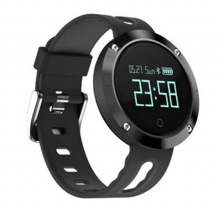 Smartuj Fitness náramek DM58- smartband 5 barev SMW00023 Barva: Černá