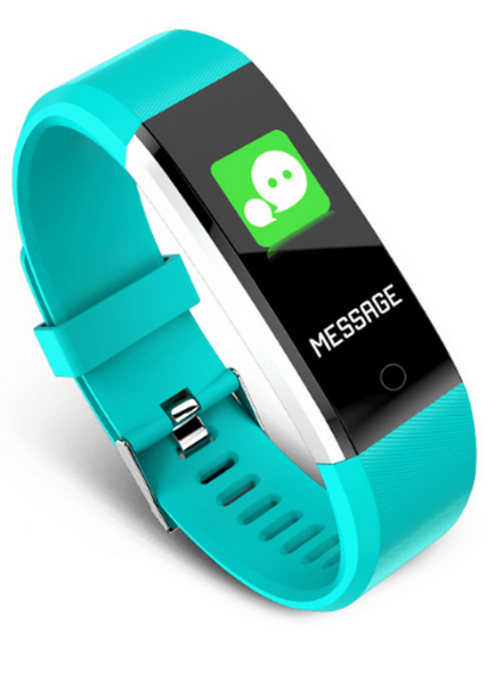 12428 3 fitness naramek id 115 plus novinka s barevnym displejem smw00021 barva zelena
