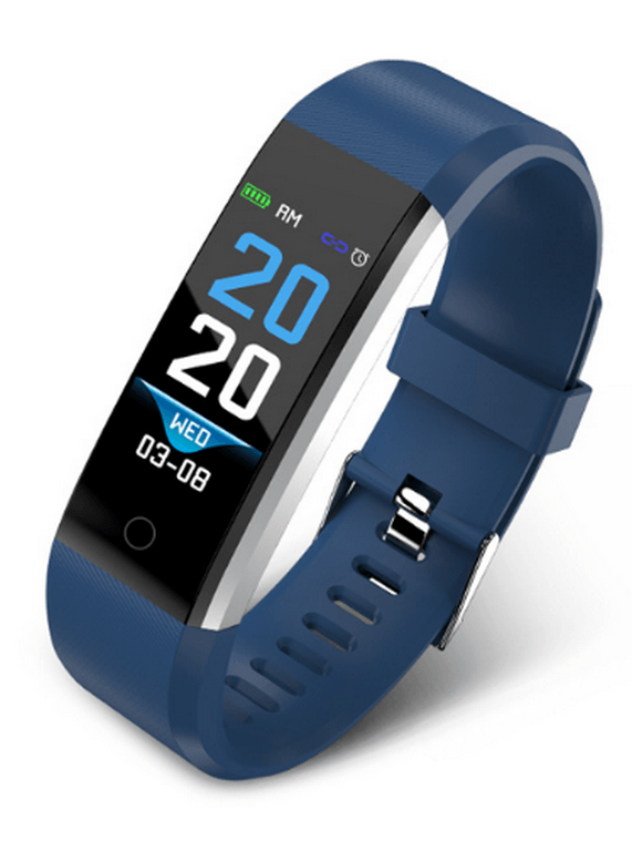 Smartuj Fitness náramek ID 115 Plus- novinka s barevným displejem SMW00021 Barva: Modrá