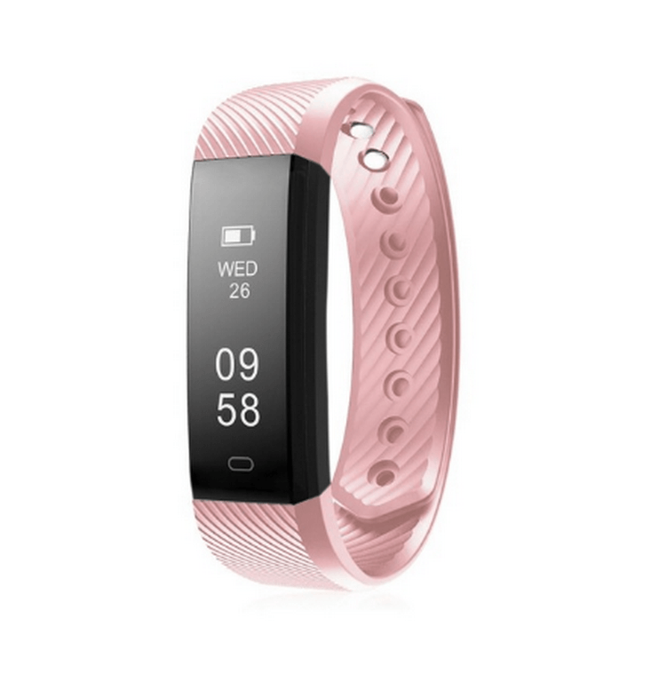 Smartuj Fitness náramek M115 HR Plus- 5 barev SMW00022 Barva: Růžová