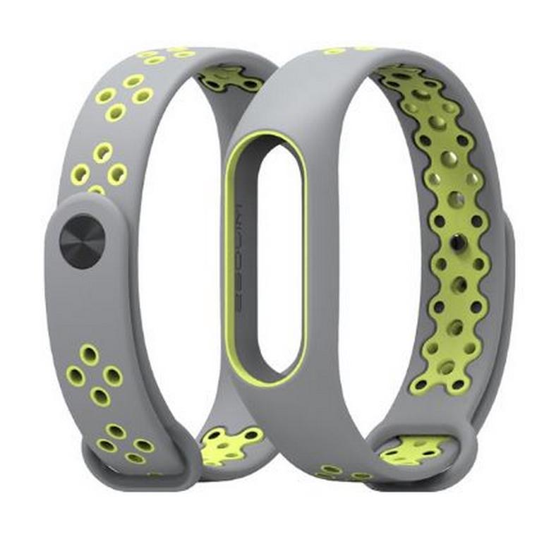 12617 4 nahradni reminek pro fitness naramek aligator xiaomi m2 swb14 barva zelena