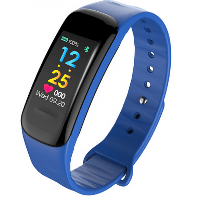 Smartuj Sportovní hodinky- fitness náramek C18- 3 barvy SMW00027 Barva: Modrá