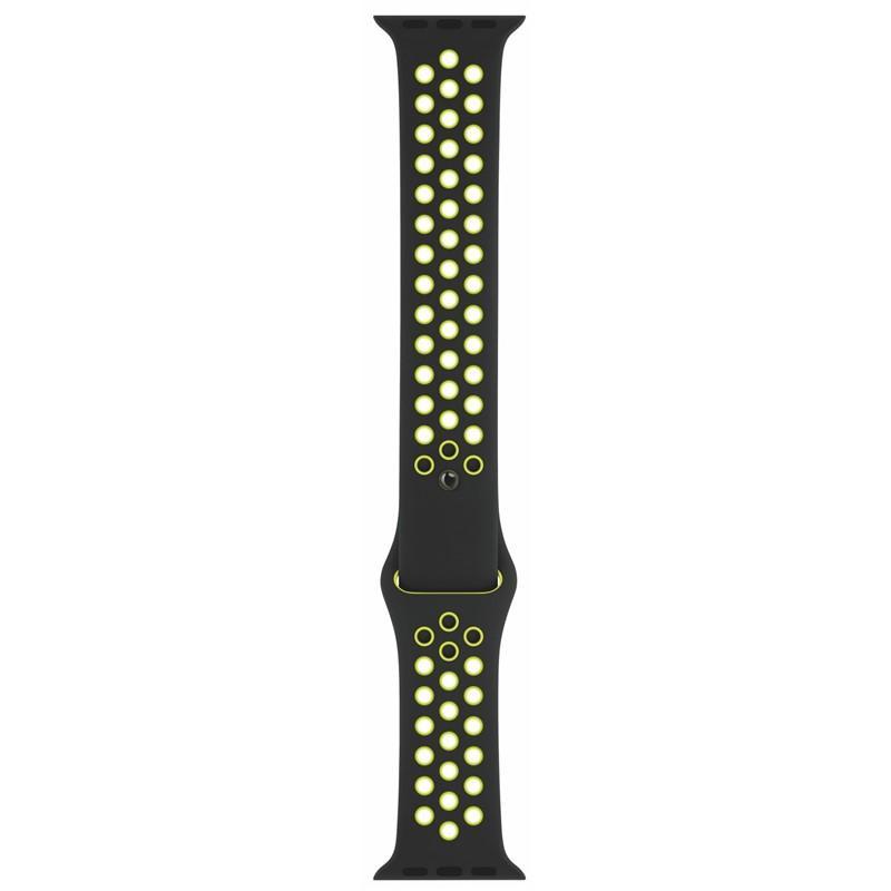 Apple Watch 40mm černý/Volt Nike sportovní – S/M a M/L (MTMN2ZM/A)