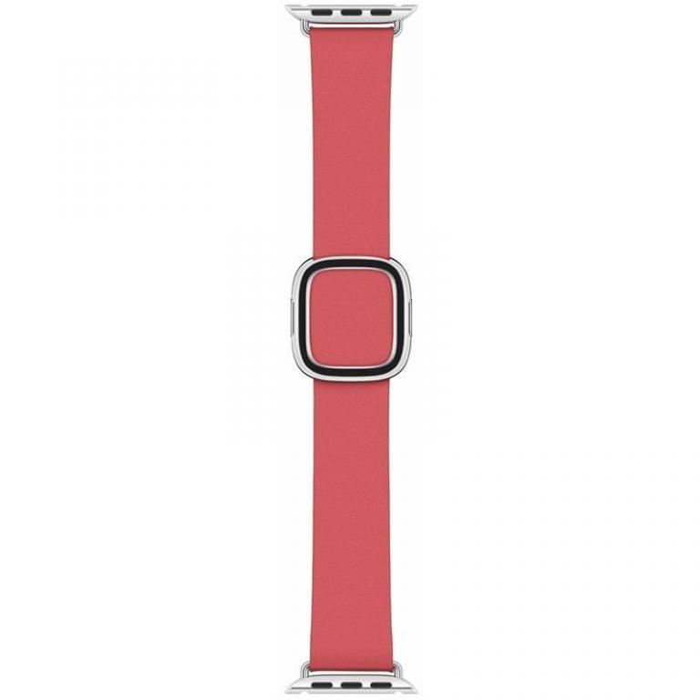 Apple Watch 40mm pivoňkově růžový s moderní přezkou – střední (MTQQ2ZM/A)