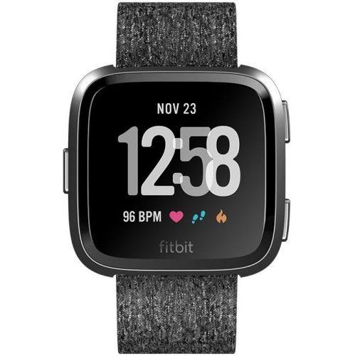 Fitbit Versa (NFC) - Charcoal Woven