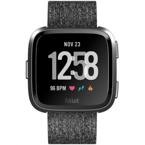 Fitbit Versa (NFC) - Charcoal Woven