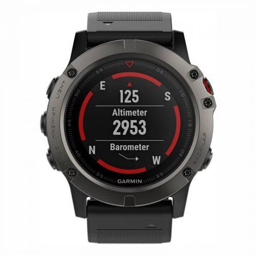 Garmin Fenix 5X Saphire Gray Optic černé