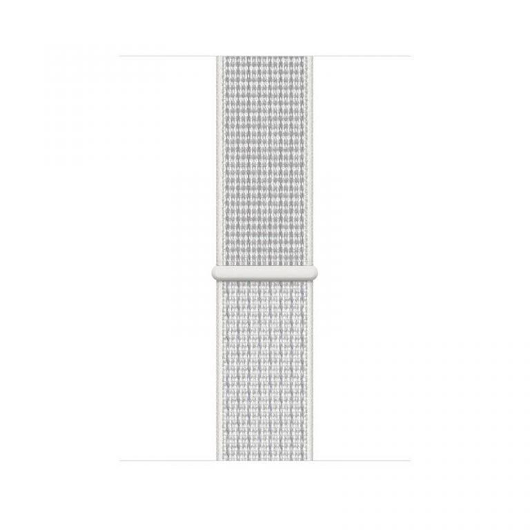 Apple Watch 44mm sněhově bílý provlékací sportovní Nike (MV7M2ZM/A)
