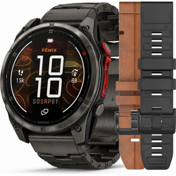 Garmin Fenix 8 PRO 51 mm, MicroLED, Sapphire, Black/Grey 010-03380-01