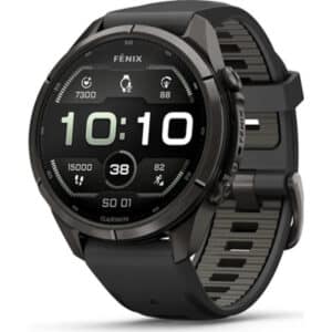 Garmin Fenix 9 Pro 43 mm AMOLED inReach Carbon Gray DLC Black/Pebble 010-04335-11