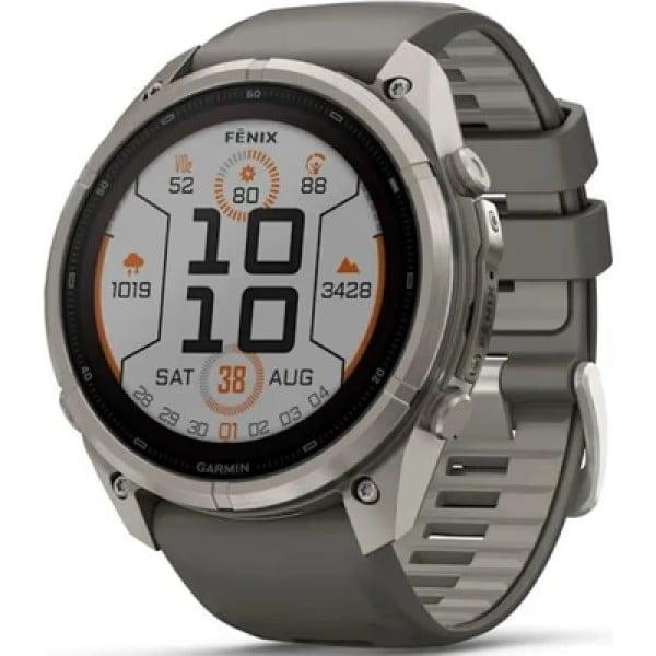 Garmin Fenix 9 Pro 51 mm Solar inReach Titanium Pebble Gray/Silver Gray 010-04339-01