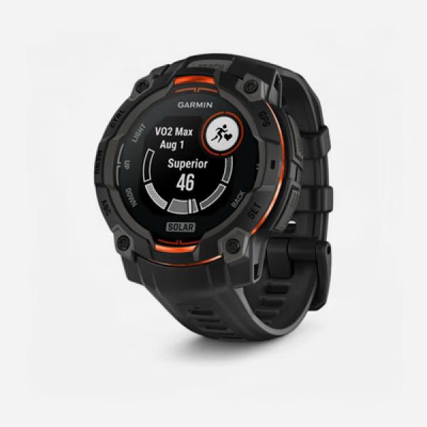 Garmin Instinct 3 45mm Solar Black/Black band 010-02934-00