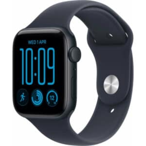 Apple Watch SE 3 40mm Temně inkoustový hliník s námořnicky modrým sportovním řemínkem S/M MJKY4MP/A