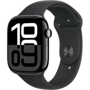 Apple Watch Series 10 GPS + Cellular 46mm Jet Aluminium Case | Sport Band – M/L MWY43ET/A